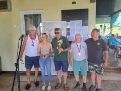 20. ribiško tekmovanje veteranov vojne za Slovenijo v lovu rib s plovcem ob ribniku Rogoznica