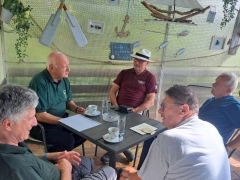 20. ribiško tekmovanje veteranov vojne za Slovenijo v lovu rib s plovcem ob ribniku Rogoznica