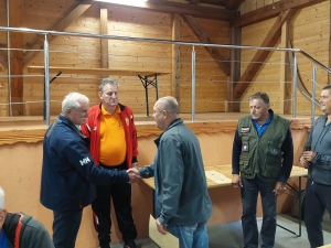 Zastopamo barve OZVVS Ptuj na Streharjevem memorialu v Slovenski Bistrici.