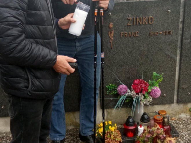 Obisk grobov preminulih članov OZVVS Ptuj